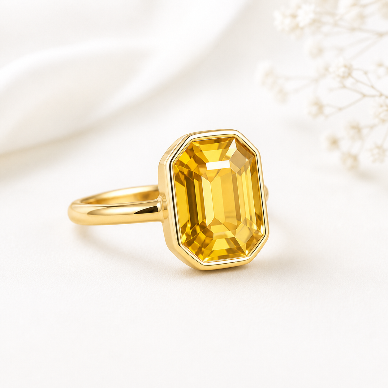 Yellow Sapphire (Phukraj) - Ceylon