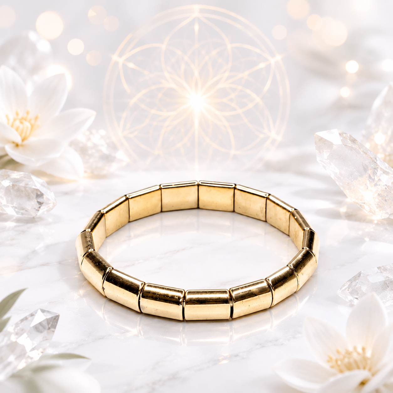 Golden Hematite Bracelet