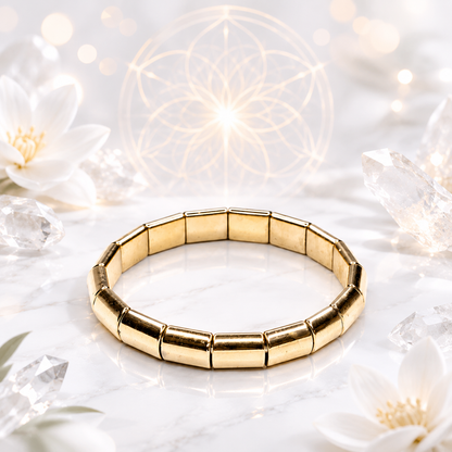 Golden Hematite Bracelet