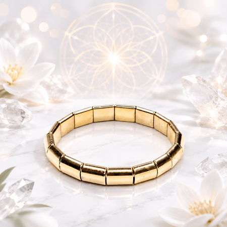 Golden Hematite Bracelet