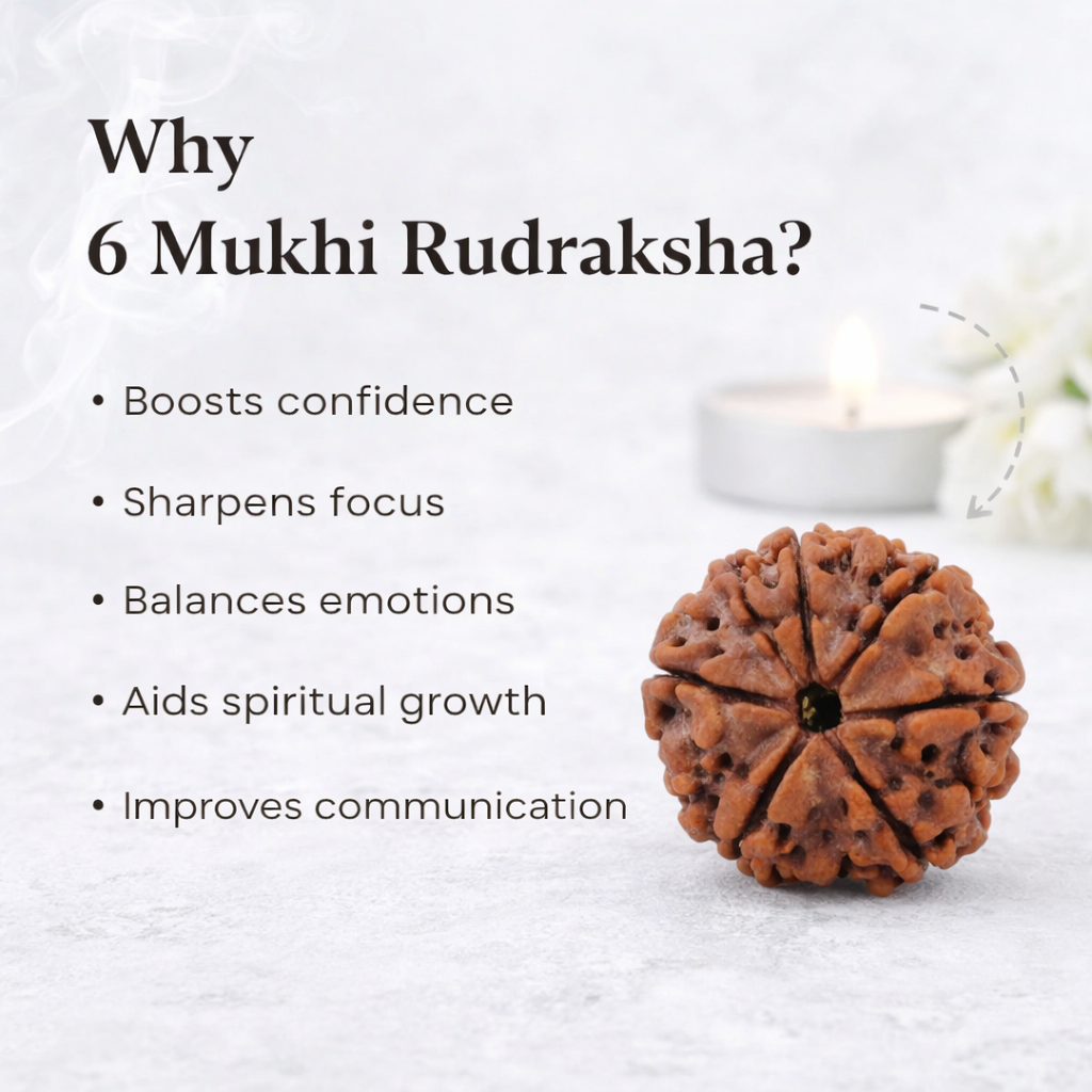 6 Mukhi Nepali Rudraksha