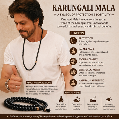Signature SRK Karungali Mala