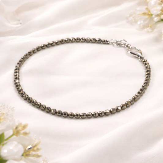 Pyrite Anklet