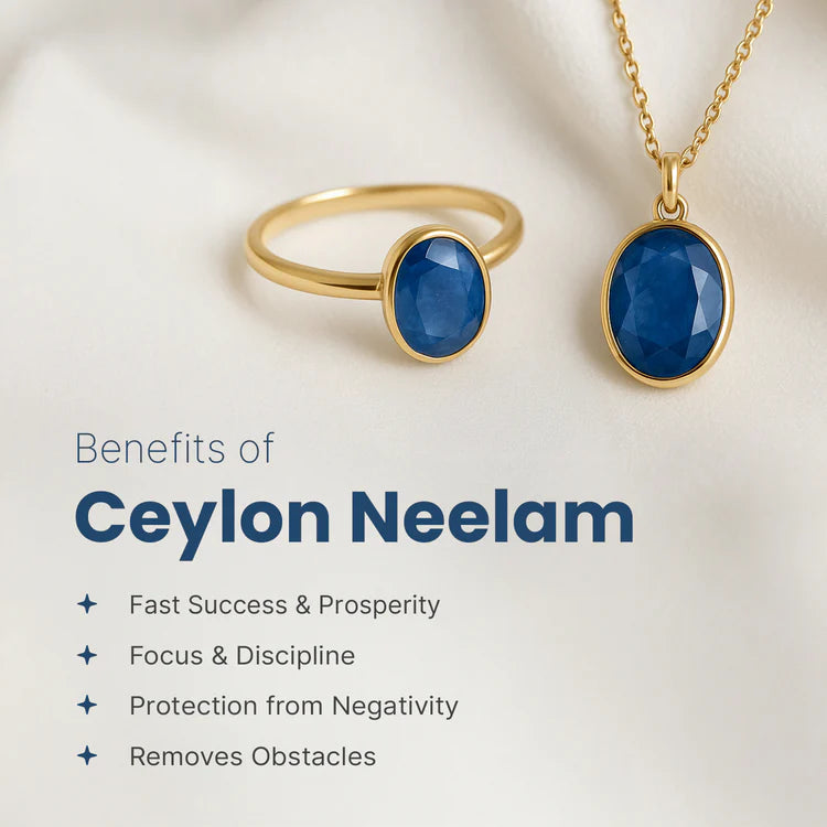 Blue Sapphire (Neelam) - Ceylon