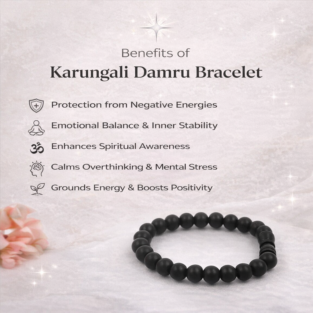 Karungali Damru Bracelet