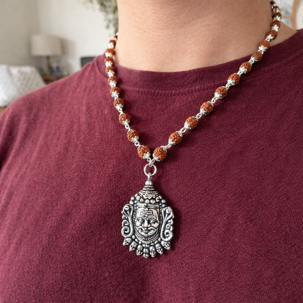 Mahakal Pendant With Rudrkash Mala