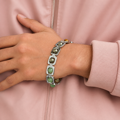 Metal Dhan Yog Bracelet - Silver