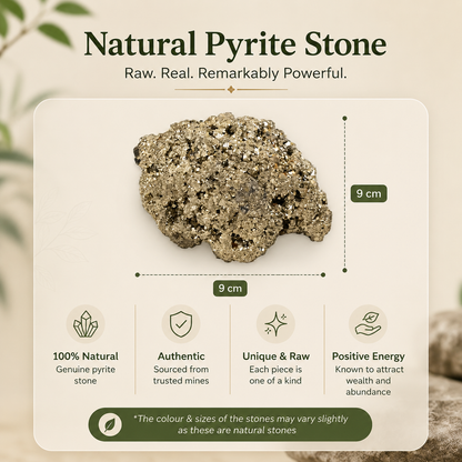 Raw Pyrite Stone 1 KG