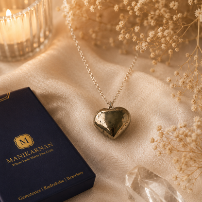 Pyrite Heart Pendant